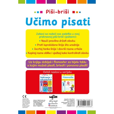 Piši-briši, učimo pisati