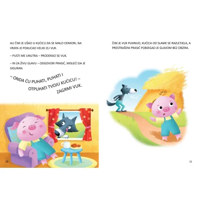 Vuk i tri prasića, mala lektira