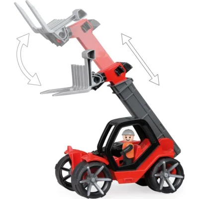 Lena Truxx 2 teleskopski utovarivač sa figurom, 35 cm