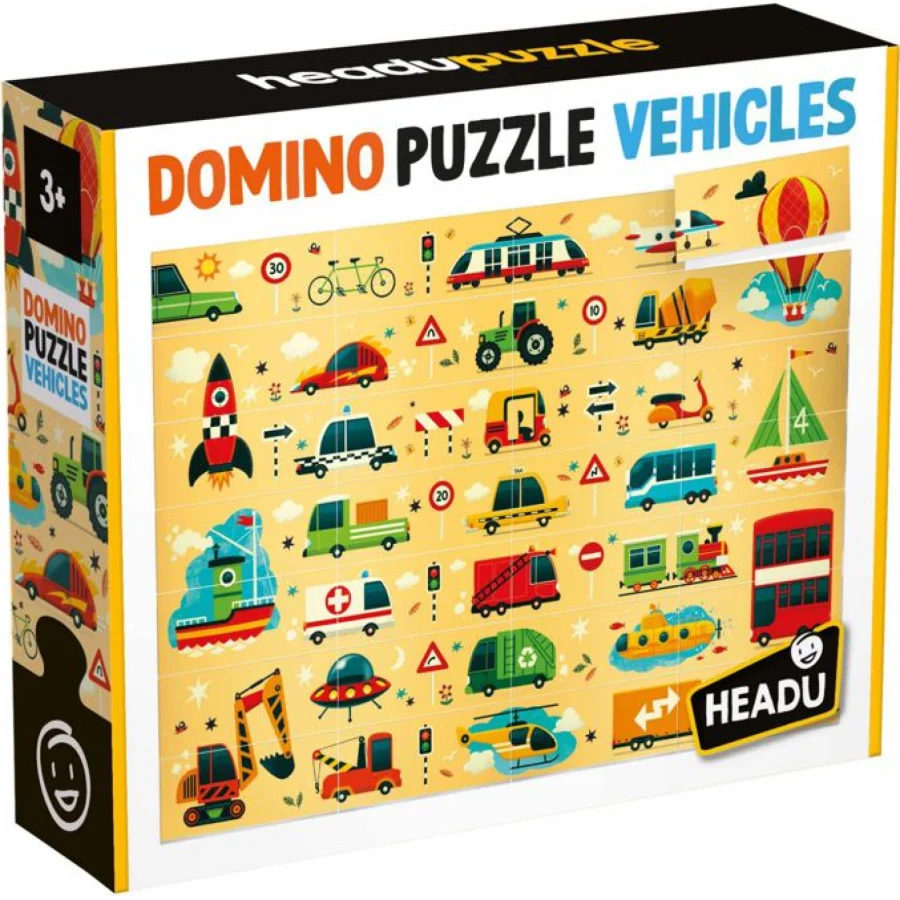 HEADU domino puzzle, vozila