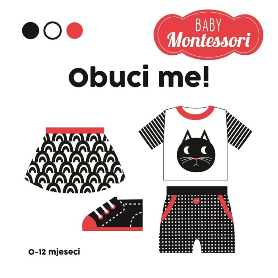 Montessori Baby, obuci me!