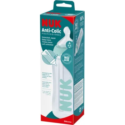 NUK boca Anti-Colic Professional sa indikatorom temperature, 300 ml