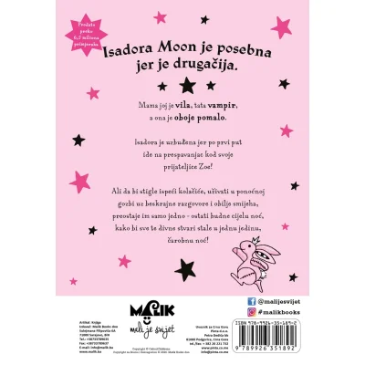 Isadora Moon na prespavanjcu