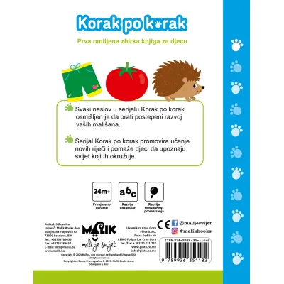 Korak po korak, moje prve riječi 24+