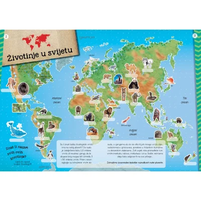 Illustrirani atlas životinja