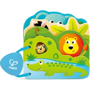 Hape drvena edukativna knjiga