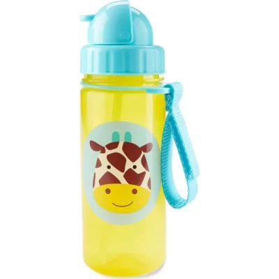 Skip Hop bočica sa slamkom, 12 mj., žirafa
