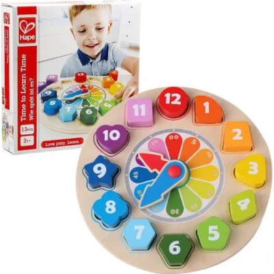 Hape drveni edukativni sat