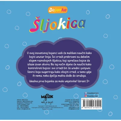 Bojanka šljokica, plava