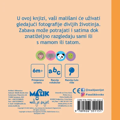 Moji prijatelji životinje, divlje životinje