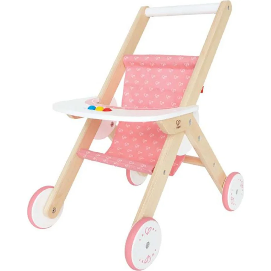 Hape drvena kolica za lutke