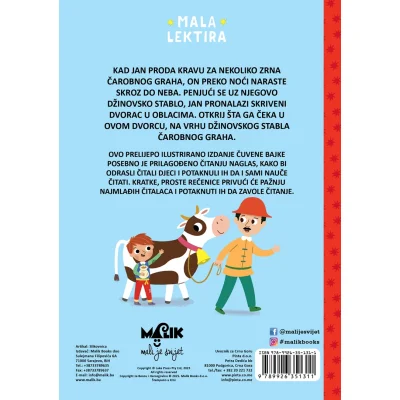 Jan i čarobni grah, mala lektira