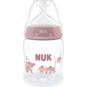 NUK bočica First Choice sa indikatorom temperature, 150 ml, roza