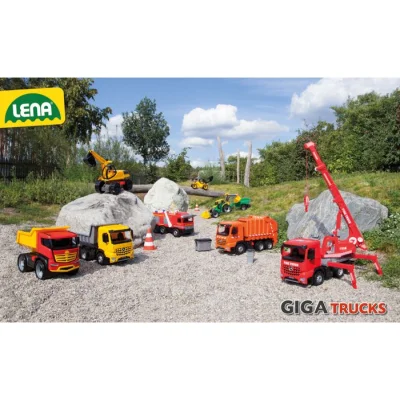 Lena Giga Trucks bager utovarivač, 68 × 29 × 29 cm