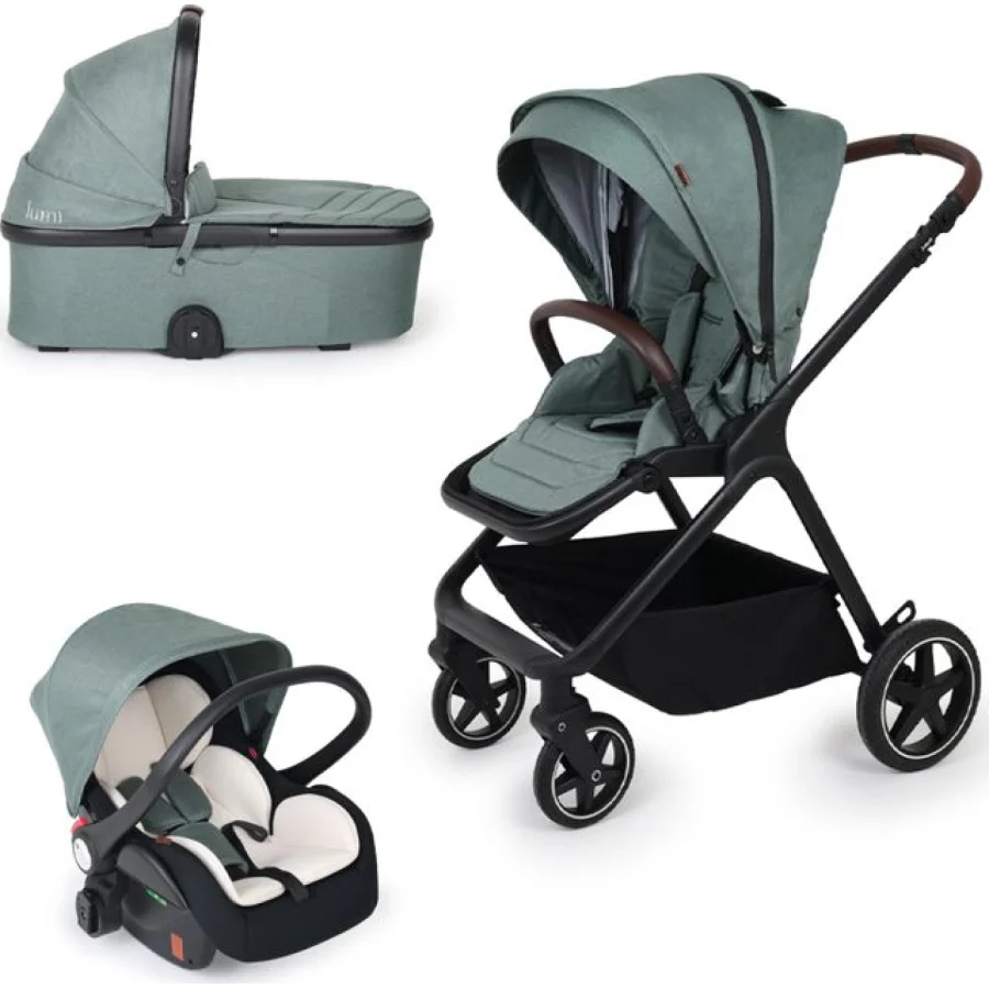 Jungle kolica lumi 3u1, zelena