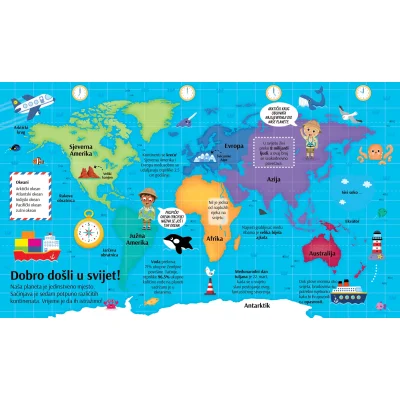 Želim znati, moj prvi atlas svijeta u slikama