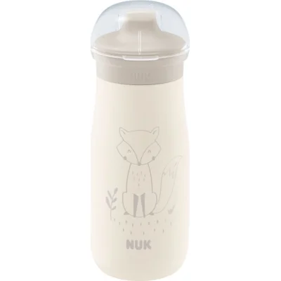 NUK Mini-Me Sip bočica od nehrđajućeg čelika, 300 ml, 9+m, bež