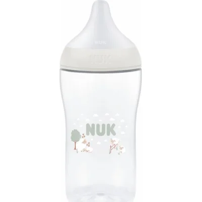 NUK Perfect Match bočica, 260 ml, 3 mj+, sort
