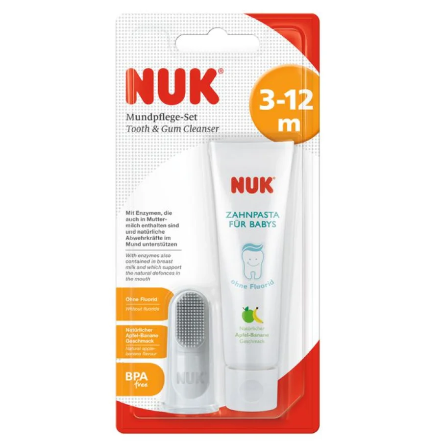NUK gum četkica i pasta za zube i desni