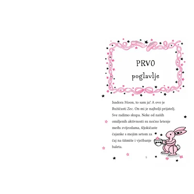 Isadora Moon ide na balet