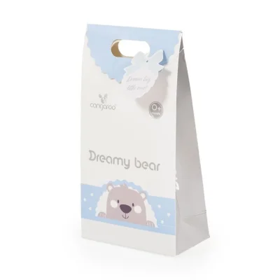 Cangaroo dekica za bebe dreamy bear, plava