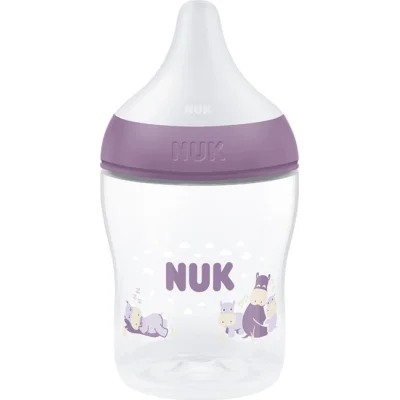 NUK Perfect Match bočica, 150 ml, 0 mj+, lila