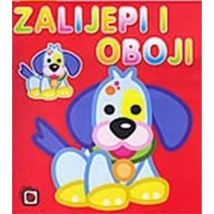 Zalijepi i oboji, 1-2 godine