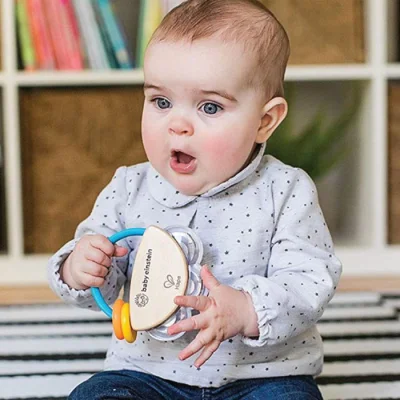 Hape drvena zvečka, tiny tambourine