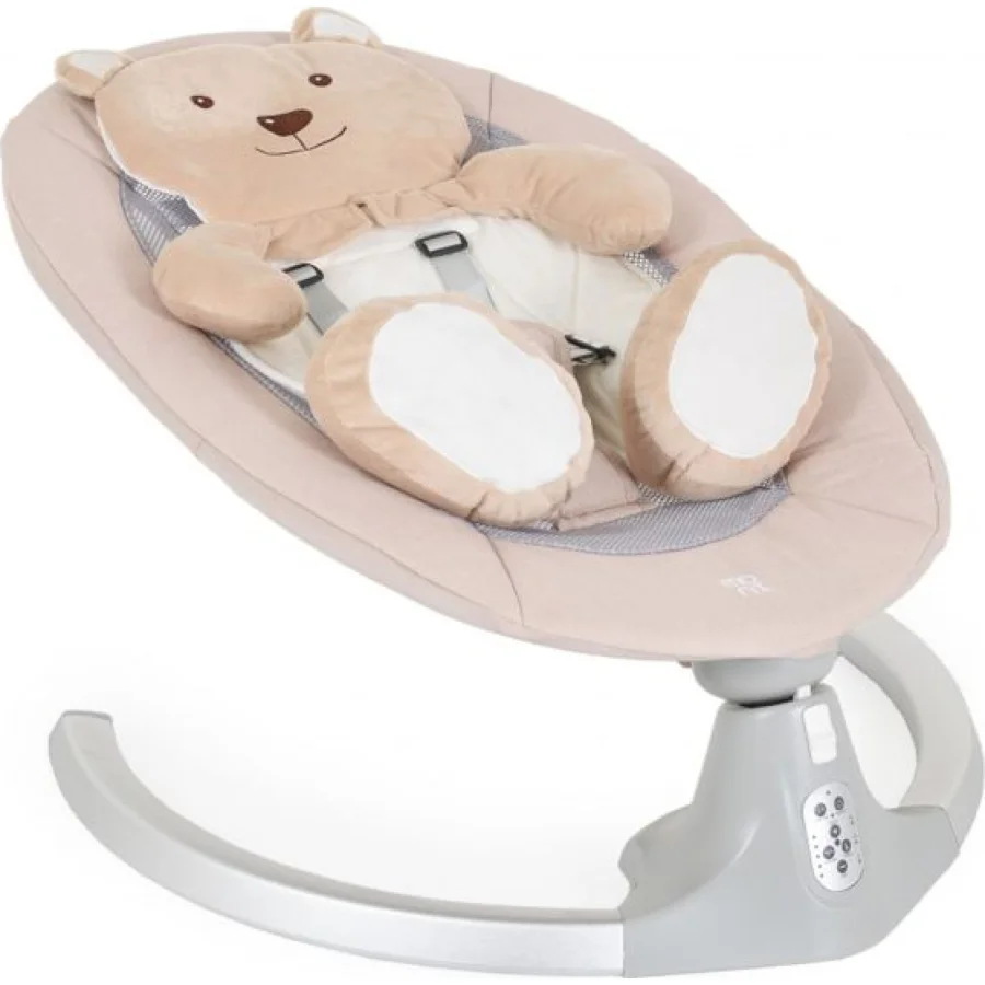 Moni električna ljuljačka, ari bear, sivi