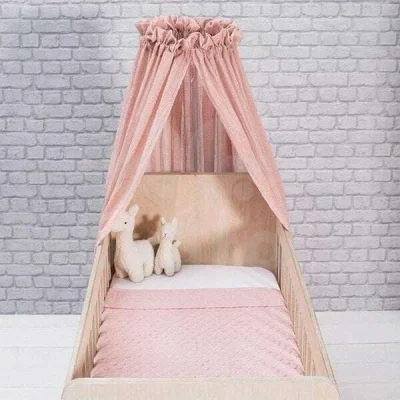 Jollein baldahin vintage pale pink, 155 cm