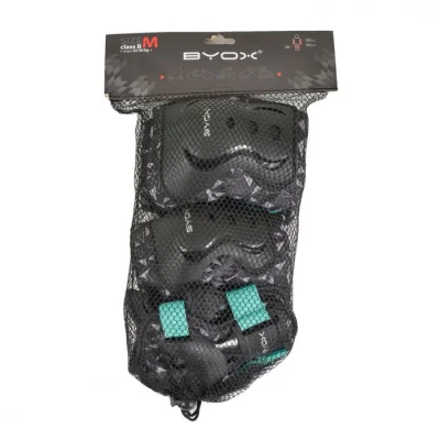 Byox štitnici za djecu dazzle, tirkiz, M (20–50 kg)