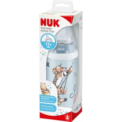NUK active čaša silikon 12 mj+, Winnie the Pooh Tigar