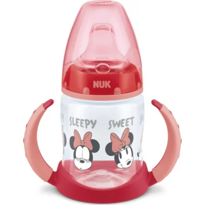 NUK boca za učiti piti Minnie Mouse sa indikatorom temperature, 150 ml