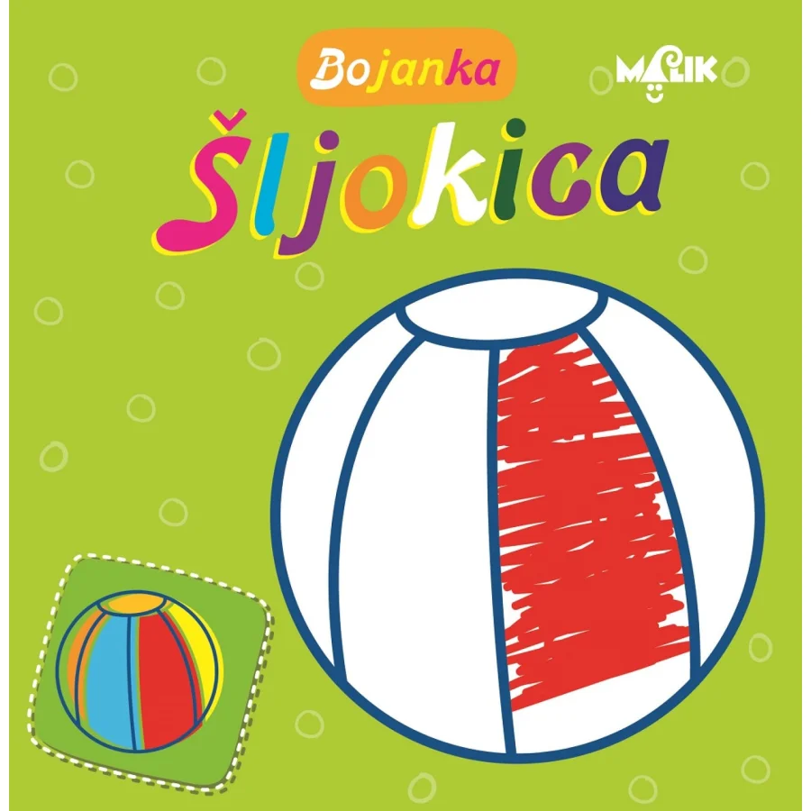 Bojanka šljokica, zelena