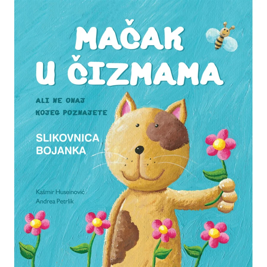 Mačak u čizmama, slikovnica bojanka