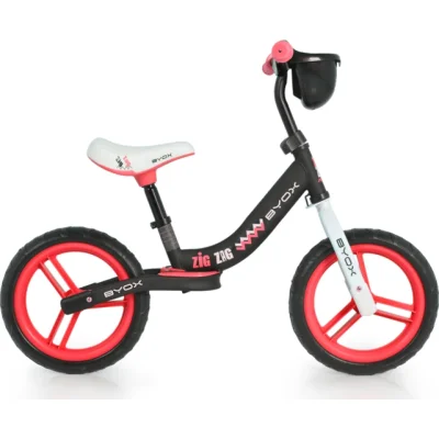 Byox balance bicikl zig zag, crveno