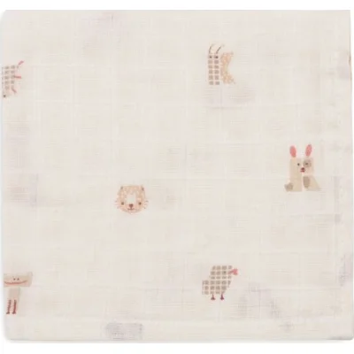 Jollein muslin krpice animal friends, 3 kom
