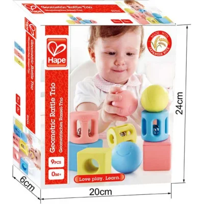 Hape geometrijski oblici od silikona