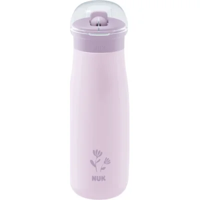 NUK Mini-Me Flip bočica od nehrđajućeg čelika, 500 ml, 12+m, lila