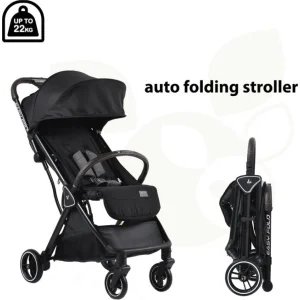 Cangaroo easy fold kolica, crna