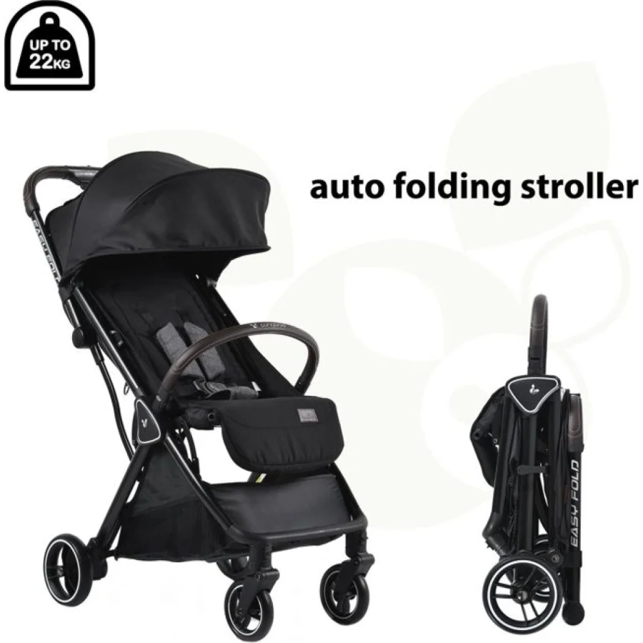 Cangaroo easy fold kolica, crna