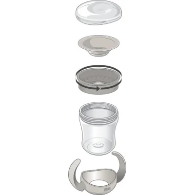 NUK mini magic cup, 6 mj+, plava