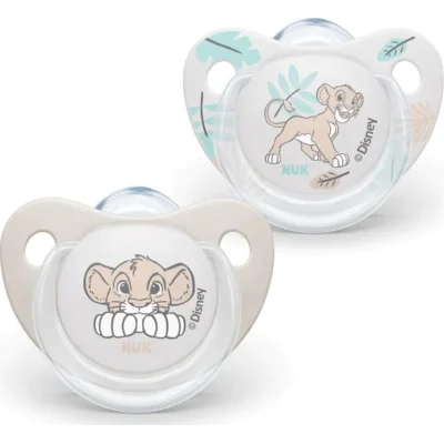 NUK duda, 2 kom, Disney Lion King, 0–6 mj.