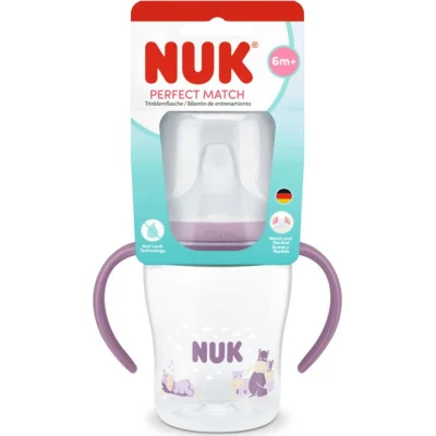NUK Perfect Match boca za učiti piti, 150 ml, lila