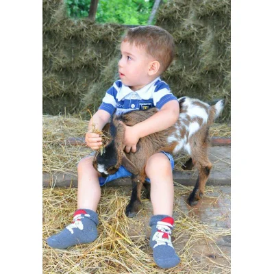 L'Adoro baby termo čarapa sa gumom, sort
