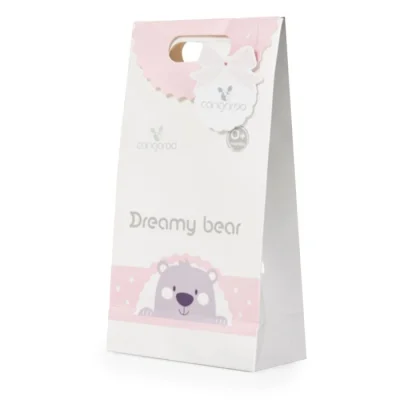 Cangaroo dekica za bebe dreamy bear, roza