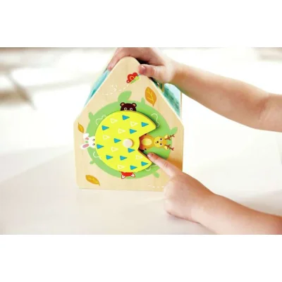Hape drvena kućica, sorter oblika