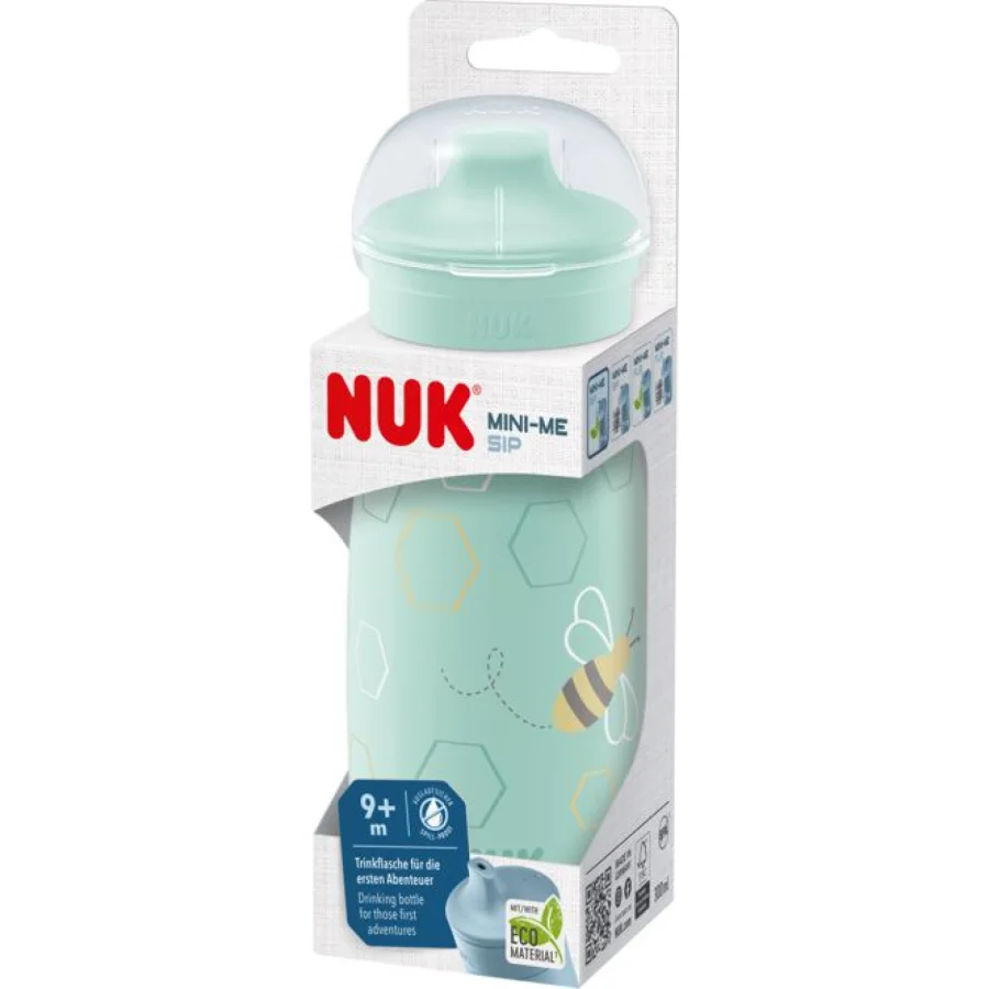 NUK Mini-Me Sip boca za piti, 300 ml, 9+m, zelena