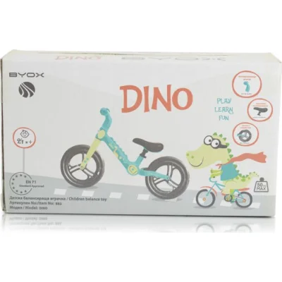 Byox balans bicikl dino, plavi