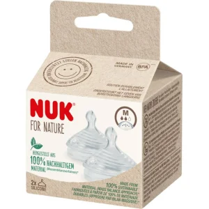 NUK for nature sisač silikon, 2 kom